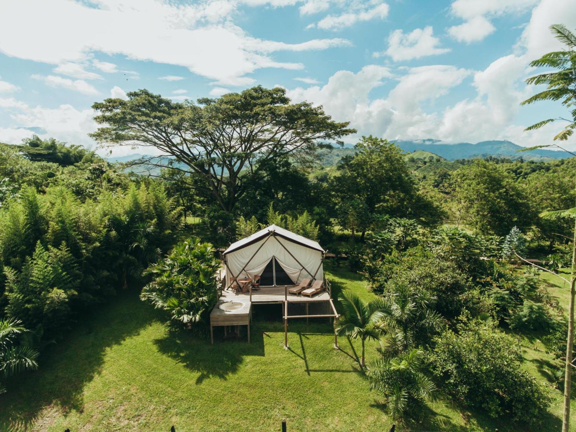 Glamping Entre Rios Hotel Calarcá Eksteriør billede